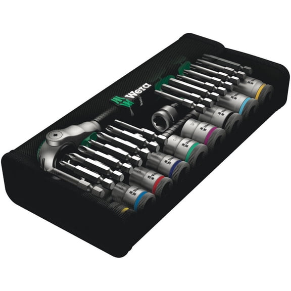 Wera Tools 29Pc 3/8In Drive 8100 Sb 9 Zyklop Speed Ratchet Set
