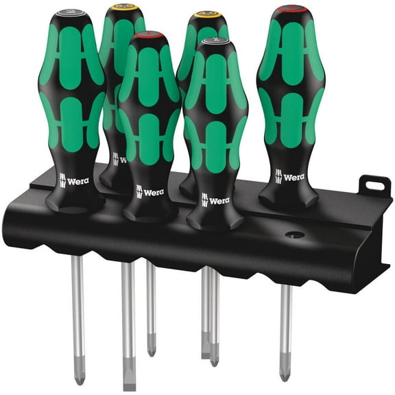 Wera Tools 6Pc 335/350/355/6 Lasertip Screwdriver Set