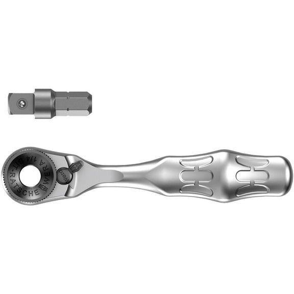 Wera Tools 8001 A Zyklop Mini 1 Bit 1/4In Sb Ratchet 2Pc