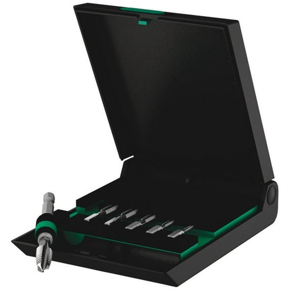 Wera Tools 844/7 Tap Drill Bit Set 1/4 In Drive 7Pc