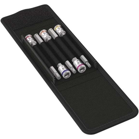 Wera Tools 8740 A Hf Imperial 1-1/4 In Drive Zyklop Bit Socket Set 5Pc
