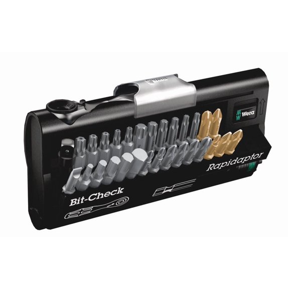 Wera Tools Bit-Check 30 Zyklop Mini 1 Bit Assortment With Ratchet 31Pc