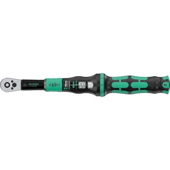 Wera Tools Click-Torque Lock A 5 R/l 2.5-25 Nm Adjustable Torque Wrench