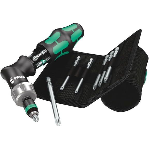 Wera Tools Kraftform Kompakt Pistol Ra 4 Screwdriver 13Pc