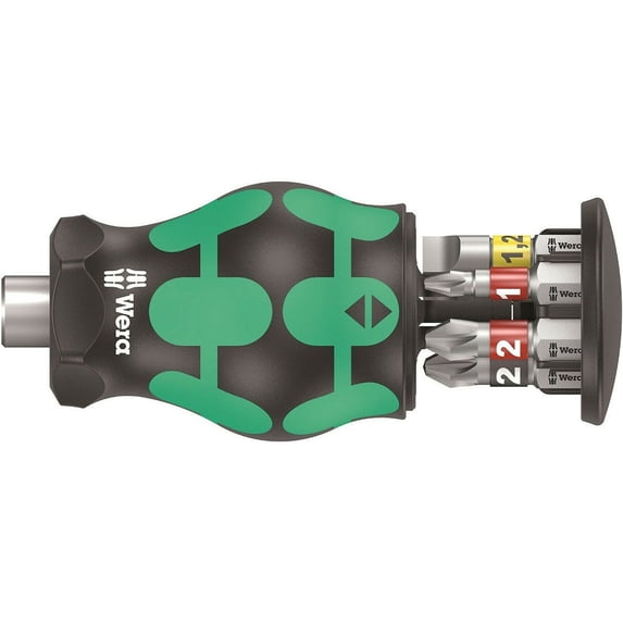 Wera Tools Kraftform Kompakt Stubby Magazine 2 Screwdriver With Bits