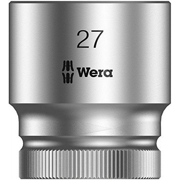 Wera Zyklop 8790 HMC 1/2" Socket, Hex head 27mm x Length 37mm
