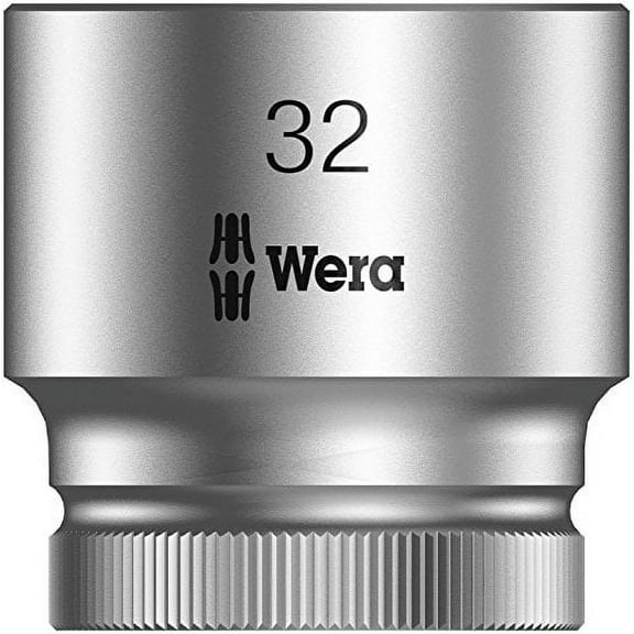Wera Zyklop 8790 HMC 1/2" Socket, Hex head 32mm x Length 37mm
