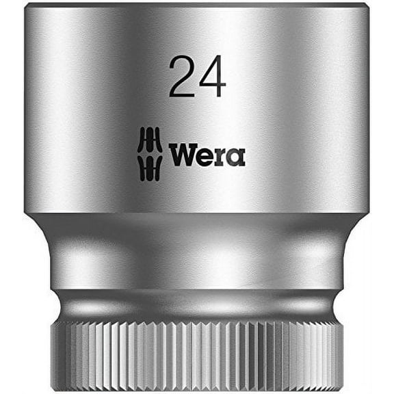 Wera Zyklop 8790 HMC 1/2" Socket, Hex head 24mm x Length 37mm