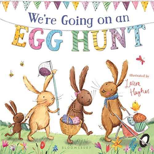 Pre-Owned We're Going on an Egg Hunt (padded board book), 9781681198378, 1681198371, Paperback, Brdbk edition