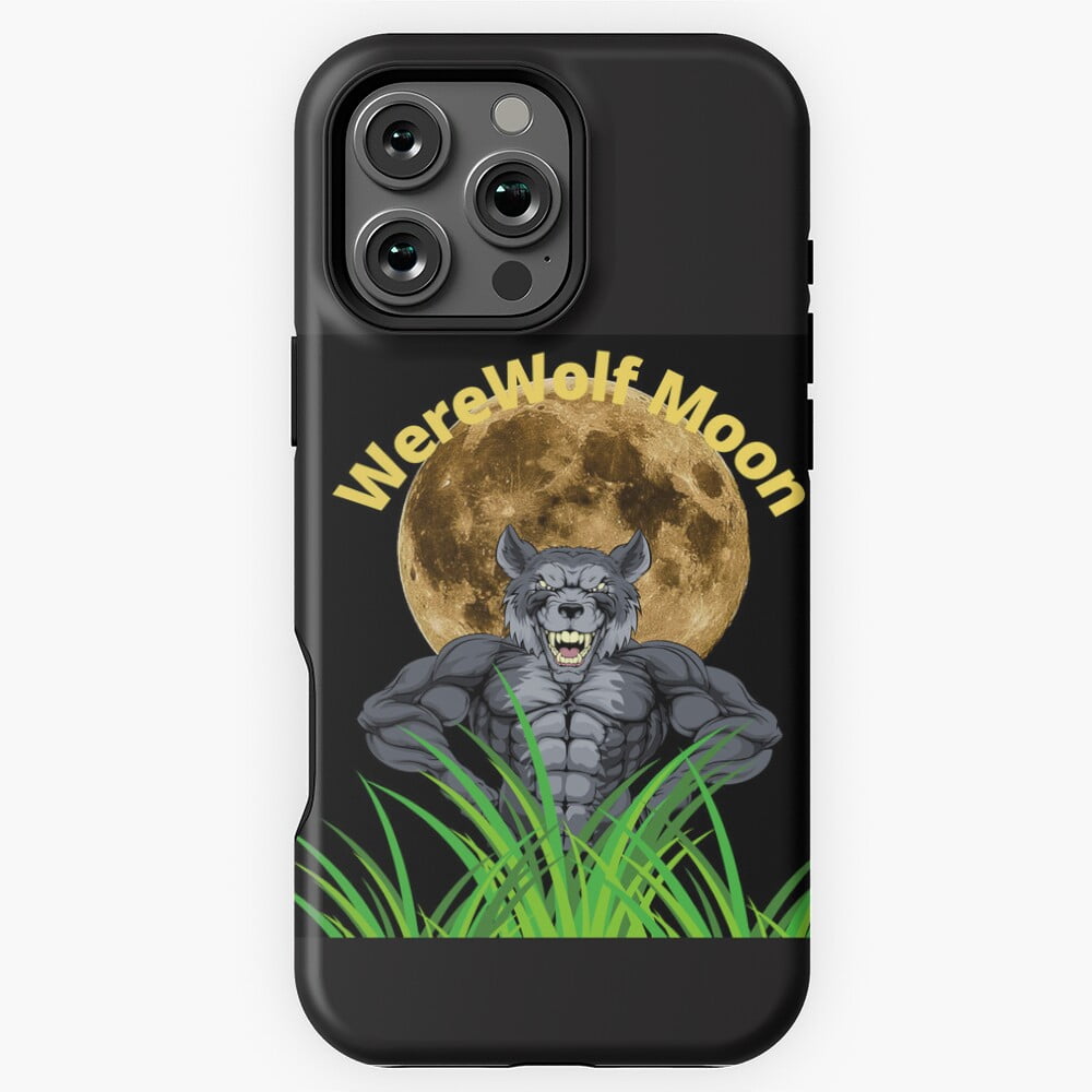 WereWolf Moon Movies Phone Case for iPhone 16 15 14 13 12 11 Pro Max ...