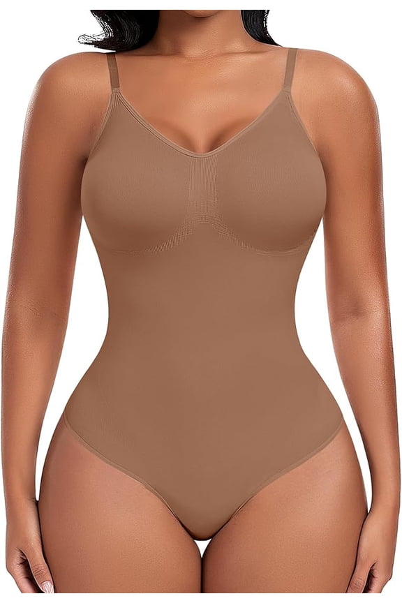 Thong Bodysuits for Women Tummy Control Shapewear Seamless Full Body Shapewear Adjustable Sculpt Body Shaper Tank Top