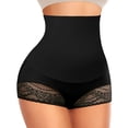 thumbnail image 1 of Werena Tummy Control Shapewear Panties for Women Shaping Underwear Slimming Body Shaper Lace Shapewear Panty Girdle, 1 of 6