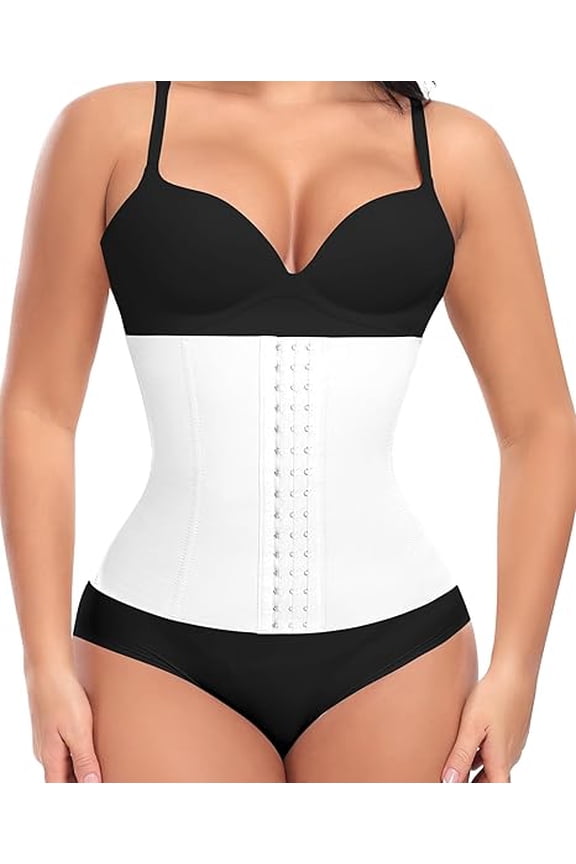 Waist Trainer for Women Corset Shapewear Tummy Control Waist Cincher Underbust Postpartum Girdle Body Shaper - 9.5 inch