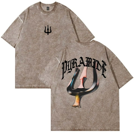 Werenoi Pyramide 2 Merch Cotton T-Shirt - Unisex Short Sleeve Crewneck for HipHop Streetwear