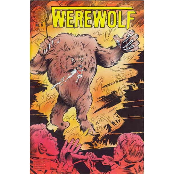 Werewolf (Blackthorne) #5 VF ; Blackthorne Comic Book