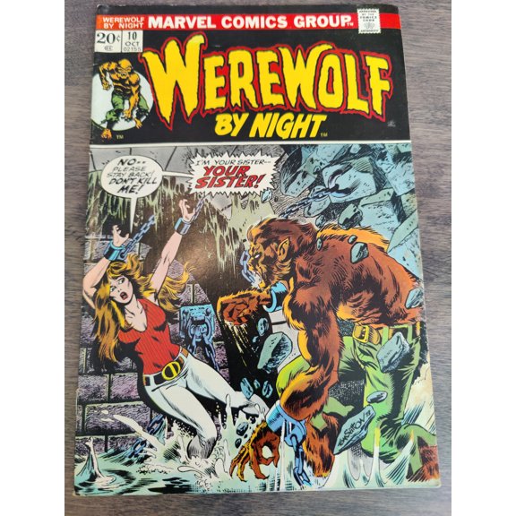 Werewolf By Night #10 Comic Book