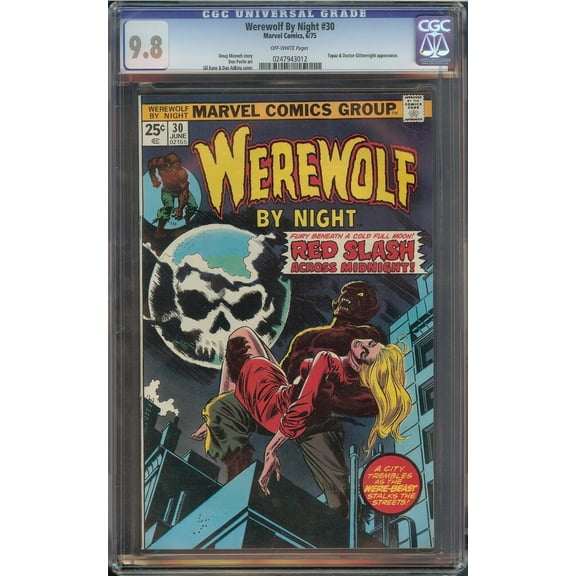 Werewolf By Night #30 - CGC 9.8 Comic Book
