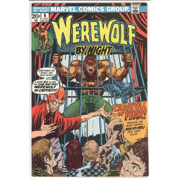Werewolf By Night #6 Comic Book