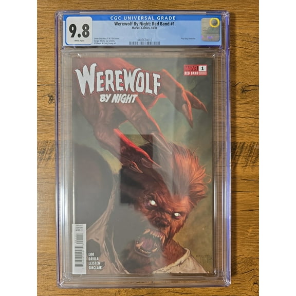 Werewolf By Night: Red Band #1 - CGC 9.8 Comic Book