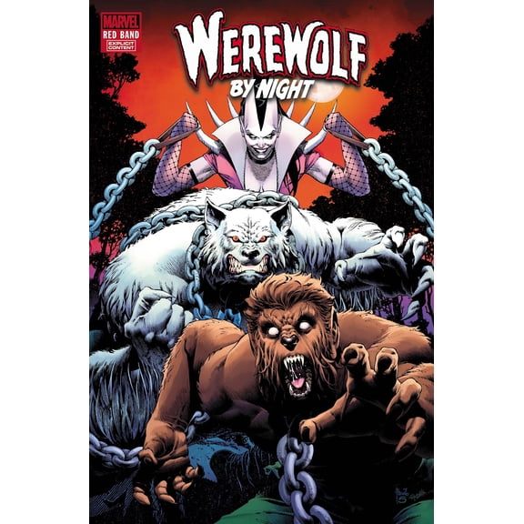 Werewolf By Night Red Band #10 Paulo Siqueira Var Paulo Siqueira Var (polybag) Marvel Prh Comic Book 2025