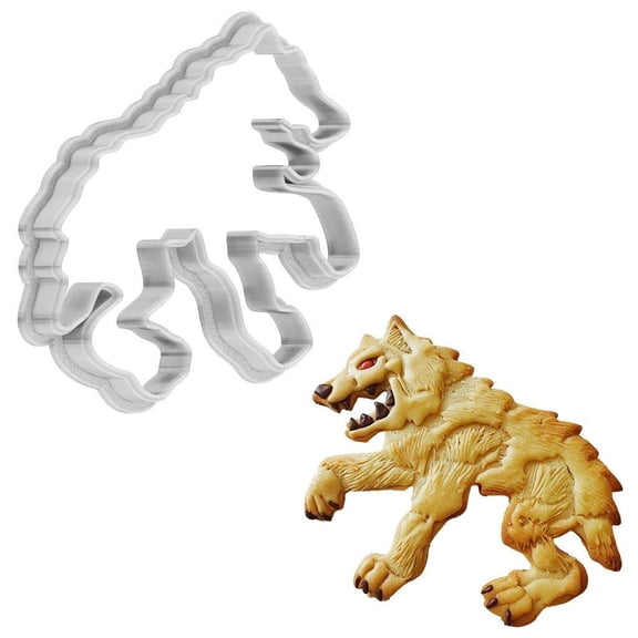 Werewolf Cookie Cutter 4 Inch Made in USA by WONDERTORY