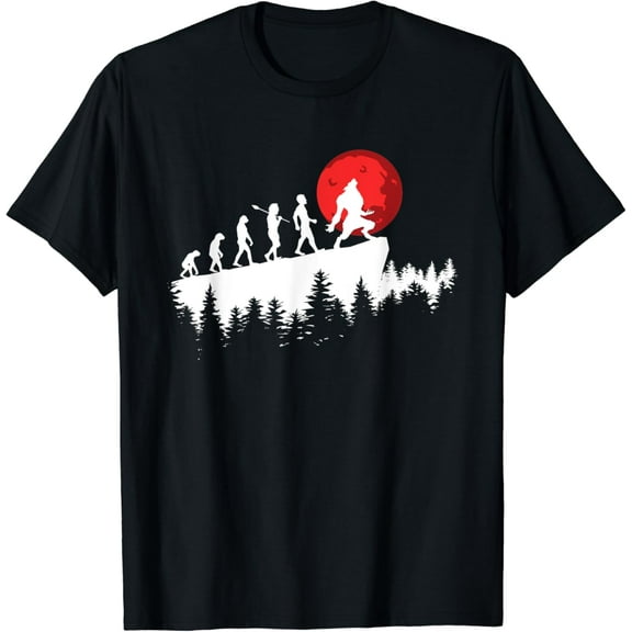 Werewolf Evolution T-Shirt - Werewolves Full Moon Tee mens t shirt，black，women，funny，misfits，men，journey