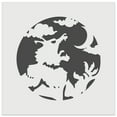 thumbnail image 1 of Werewolf Monster Howling at Moon Halloween DIY Cookie Wall Craft Stencil - 3.5 Inch, 1 of 5