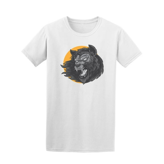 Werewolf Monster Roaring T-Shirt Men -Image by Shutterstock, Male 4X-Large