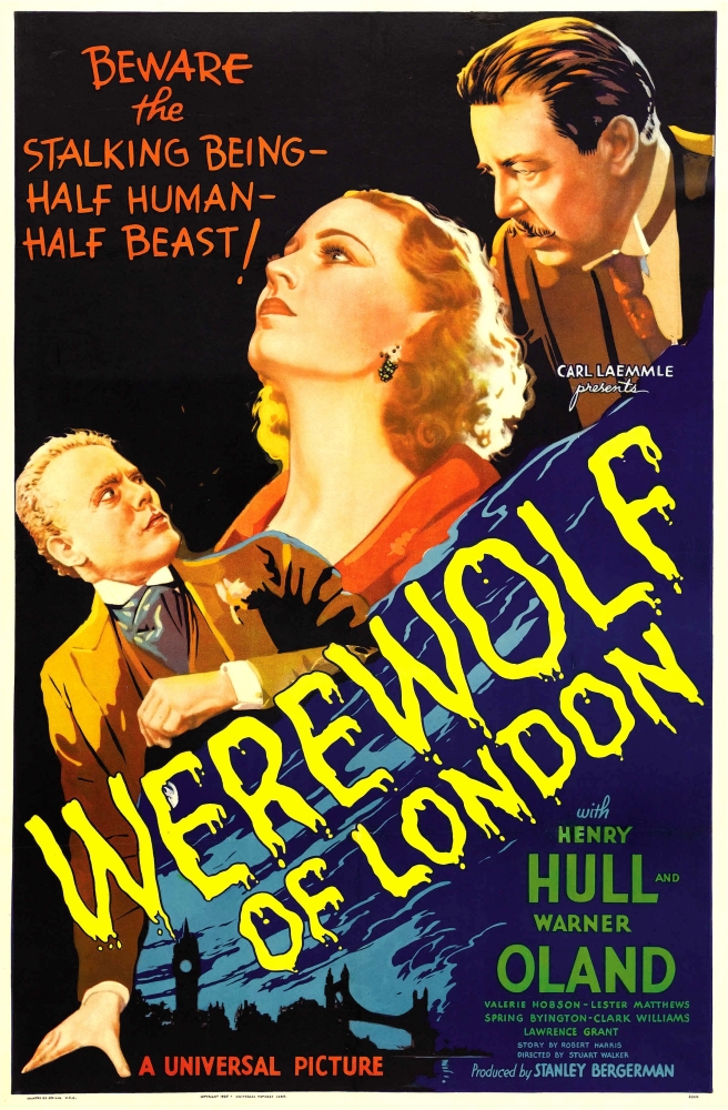 Werewolf Of London Canvas Art - (24 x 36)