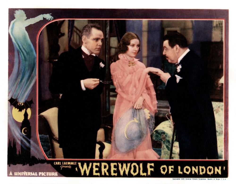 Werewolf Of London Canvas Art - (28 x 22)