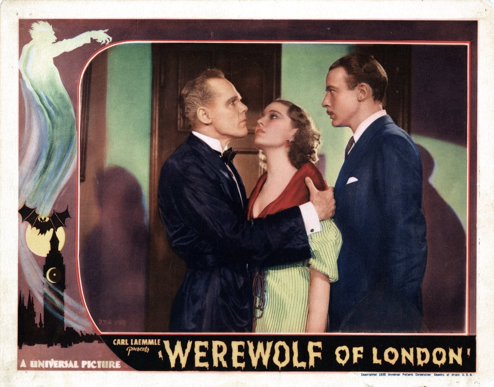 Werewolf Of London Canvas Art - (28 x 22)