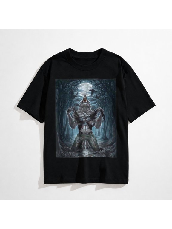 Werewolf Ripping Off Meme T-Shirt