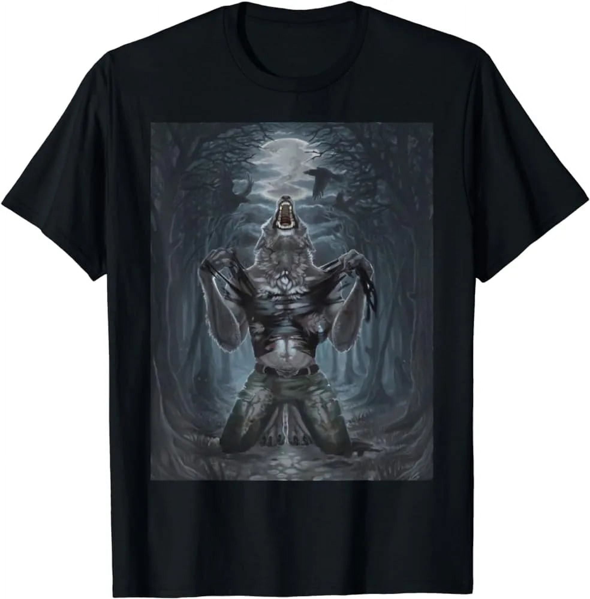 Werewolf Ripping Shirt Meme
