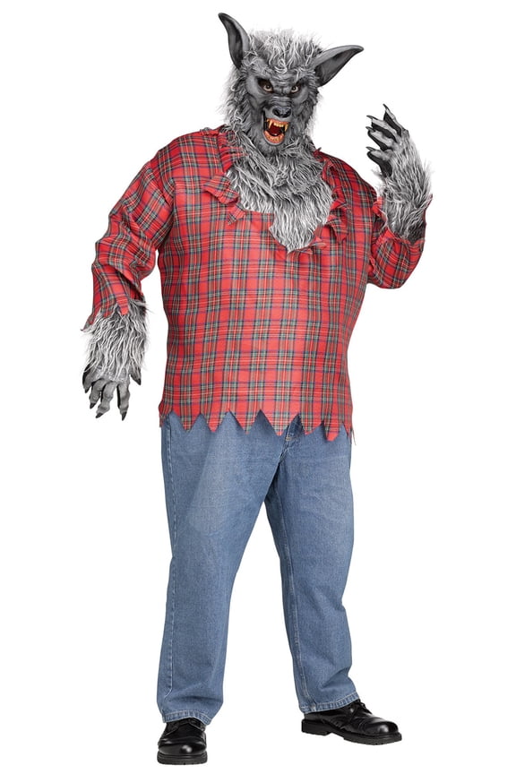 Werewolf Scary Plus Size Costume