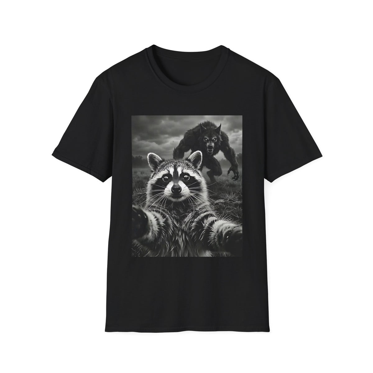 Pet Store Werewolf Werewolf Selfie Halloween T-Shirt - Walmart.com