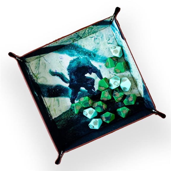 Werewolf: The Apocalypse - Luna's Fury Dice & Tray Set - Limited Edition