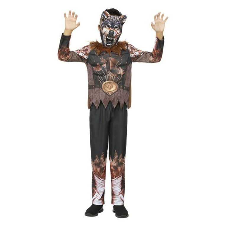 Werewolf Warrior Costume Child Bronze Werewolf Warrior Costume Child Bronze