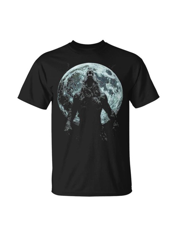 Werewolf Wolf Howling Moon Alpha Male Halloween Sigma Male TShirt