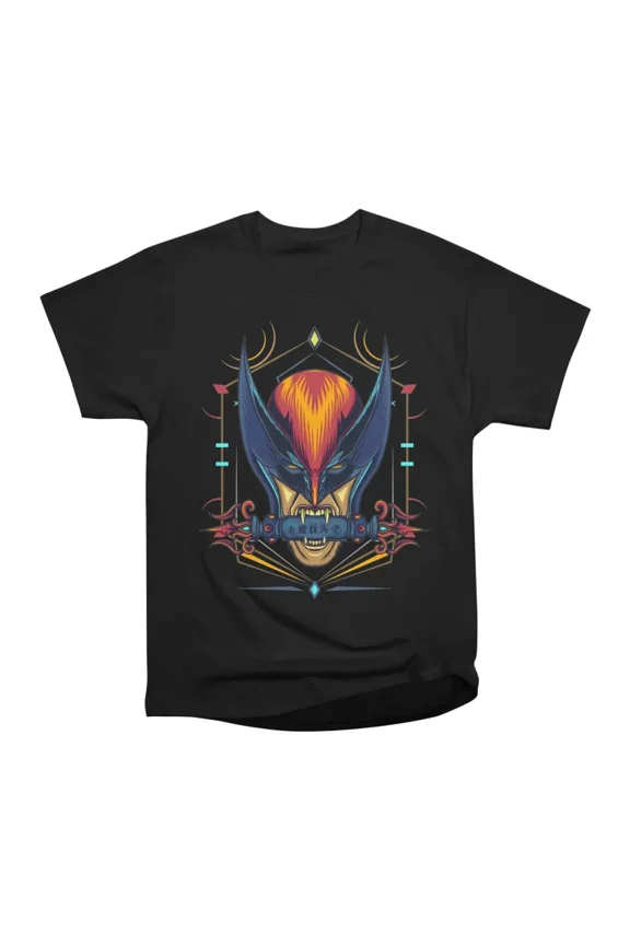 Werewolf head with angry face T-Shirt Tee Gift For Him Merch For Her Apparel For Friend