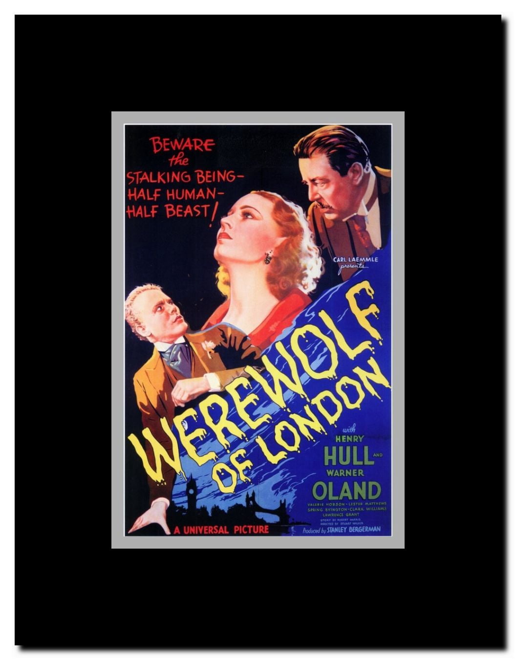 Werewolf of London Framed Movie Poster