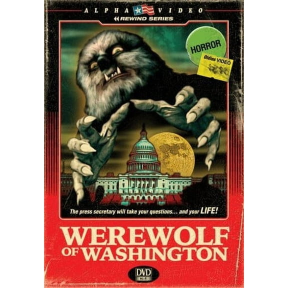 Werewolf of Washington (Alpha Video Rewind Series) (DVD), Alpha Video, Horror