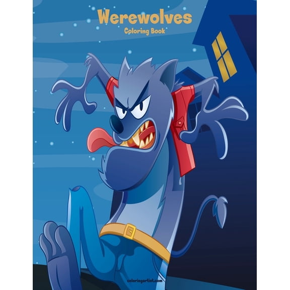 Werewolves Coloring Book 1
