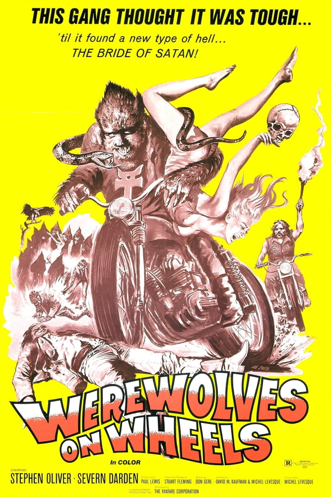 Werewolves On Wheels Canvas Art - (11 x 17)