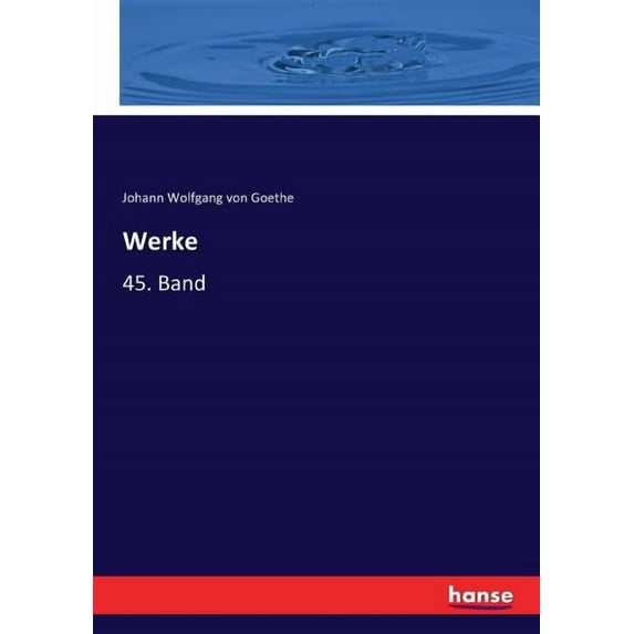 Werke: 45. Band, (Paperback)