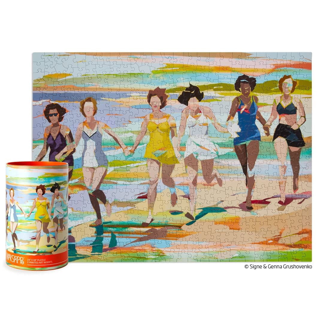 Werkshoppe Sunset Swim 500 Piece Jigsaw Puzzle - Walmart Business