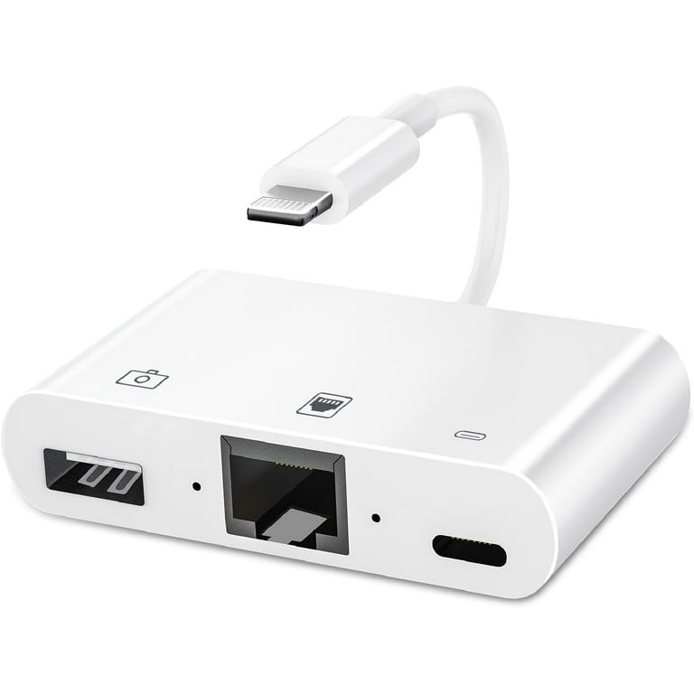 Werleo Apple Lightning to RJ45 Ethernet Network Adapter