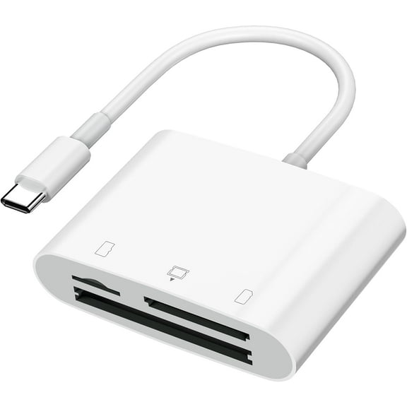 Werleo USB C Memory Card Reader for SD/CF/Micro SD Cards