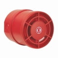 thumbnail image 1 of Multi-Tone Sounder, Buzzer, Continuous/Pulse, 9 to 28V DC, 115 dB, Polycarbonate/ABS Blend, Red, 1 of 1