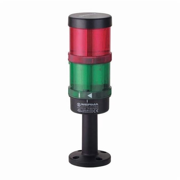 Werma Tower Light Assembly,24VAC/DC,30mA,70mm 64924006