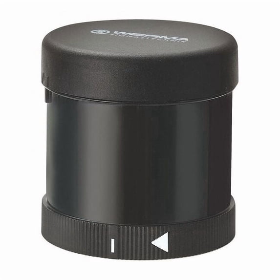 Tower Light Sounder Tier, 24V, Black, 2 3/4 in Dia., 2 13/16 in Height, KombiSIGN 71 Series